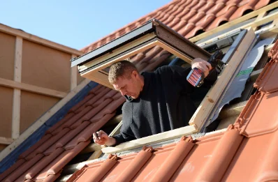 Pose de fenêtres de toit Velux à Authezat